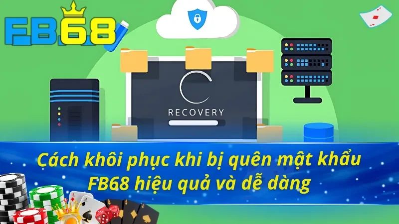 Cách khôi phục khi bị quên mật khẩu FB68
