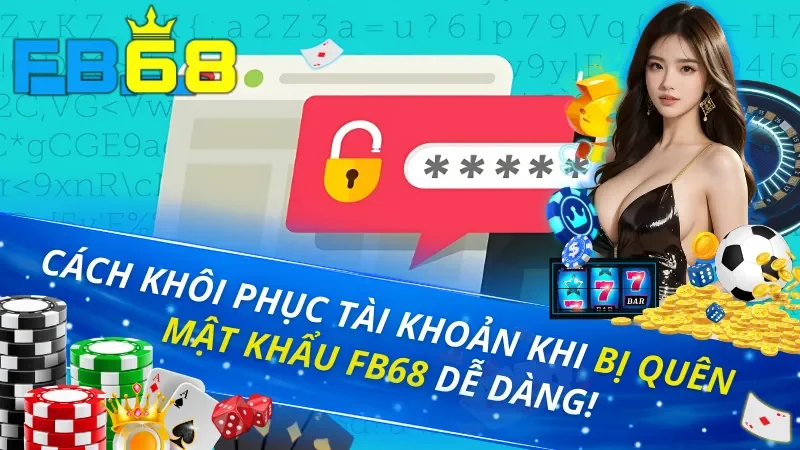 bị quên mật khẩu FB68