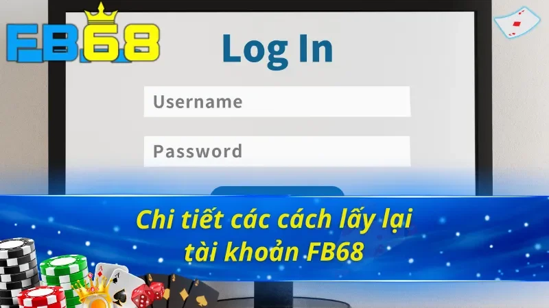 3 Cách lấy lại tài khoản FB68 cực kỳ đơn giản