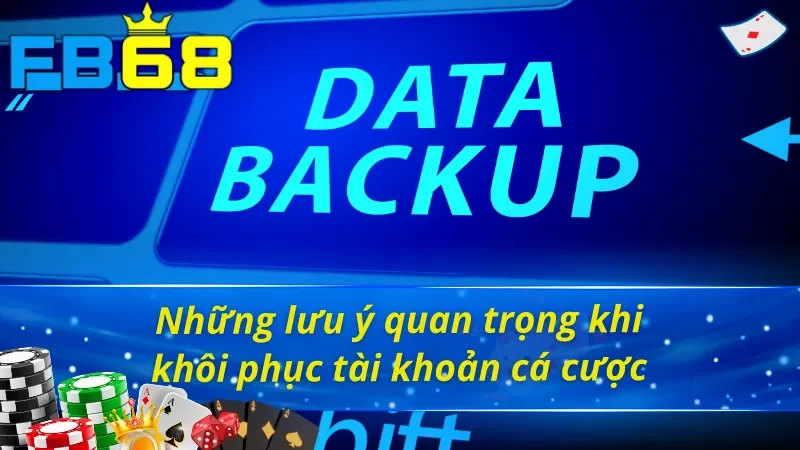 Lưu ý khi thực hiện cách lấy lại tài khoản FB68