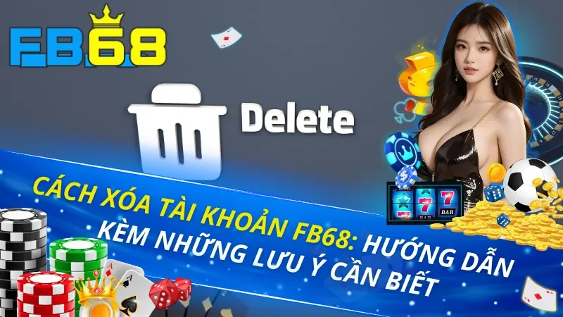 Cách Xóa Tài Khoản FB68