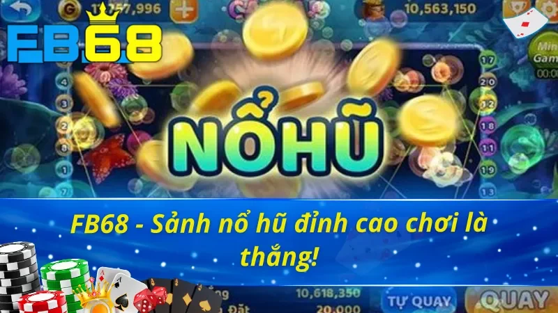Sảnh nổ hũ FB68 đỉnh cao