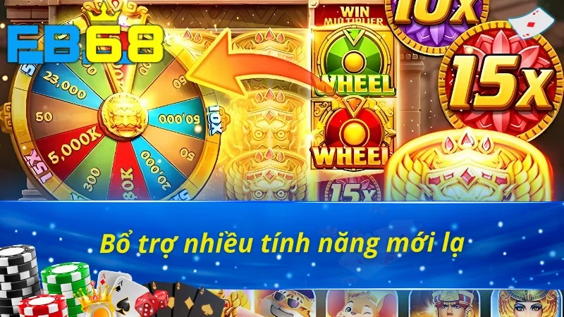 Sảnh nổ hũ JILI FB68 mang đến nhiều tính năng độc đáo 